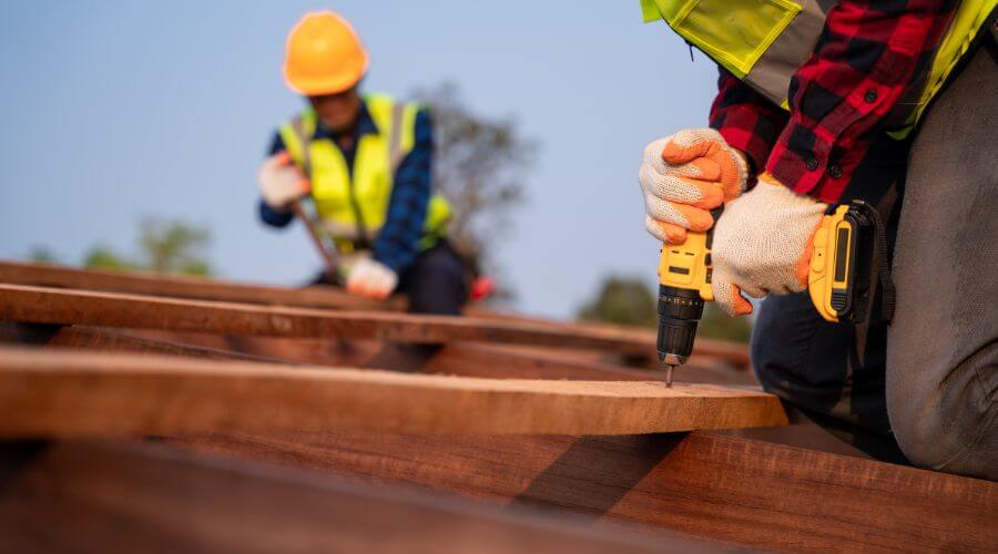 Professional New roof installation in Blossom, TX